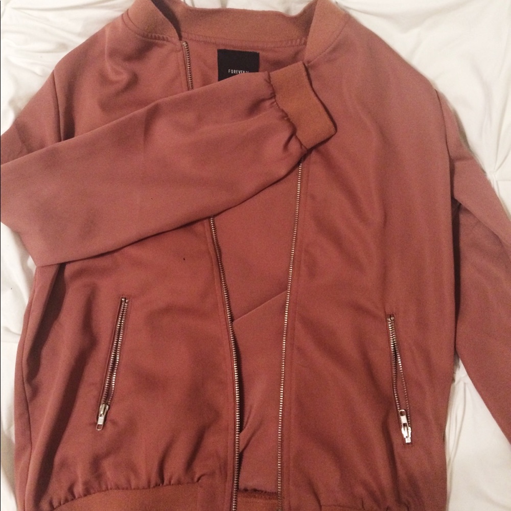 Pink Bomber Jacket